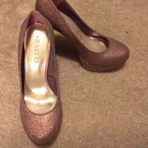 Bakers glitter high heels